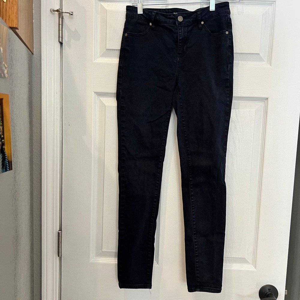 Buffalo David Bitton Royal Skinny Jeans Cotton Stretch Denim Dark Wash Mid-Rise